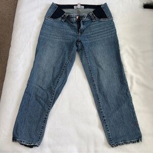 Side Panel Maternity Jeans